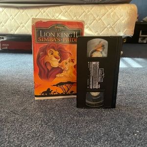 Pack of 2 VHS: Lion King | Lion King II